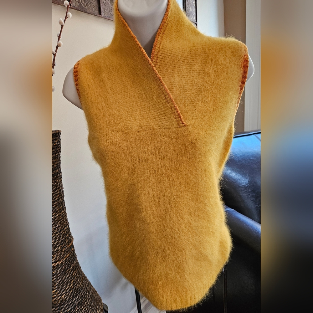 Vintage Complacement Mustard Yellow Vest